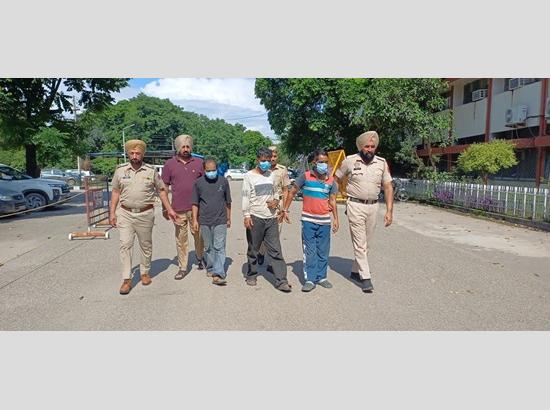 Rupnagar police solve Nangal murder case; 3 arrested, 7 illegal pistols seized in separate case