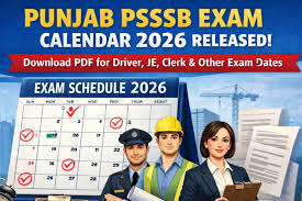 Mukhya Mantri Sehat Yojana (MMSY) and the PSSSB 2026 Examination Calendar