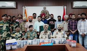 Police Foil Robbery Plot in Fazilka: 5 Gang Members Arrested with Weapons and Bike
