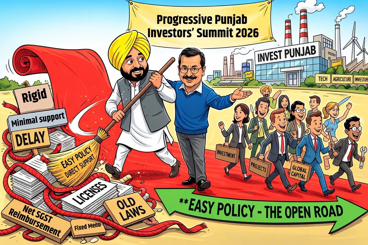 Punjab Opens Doors to Investment: Mann Government Removes Unnecessary Barriers to Boost Growth