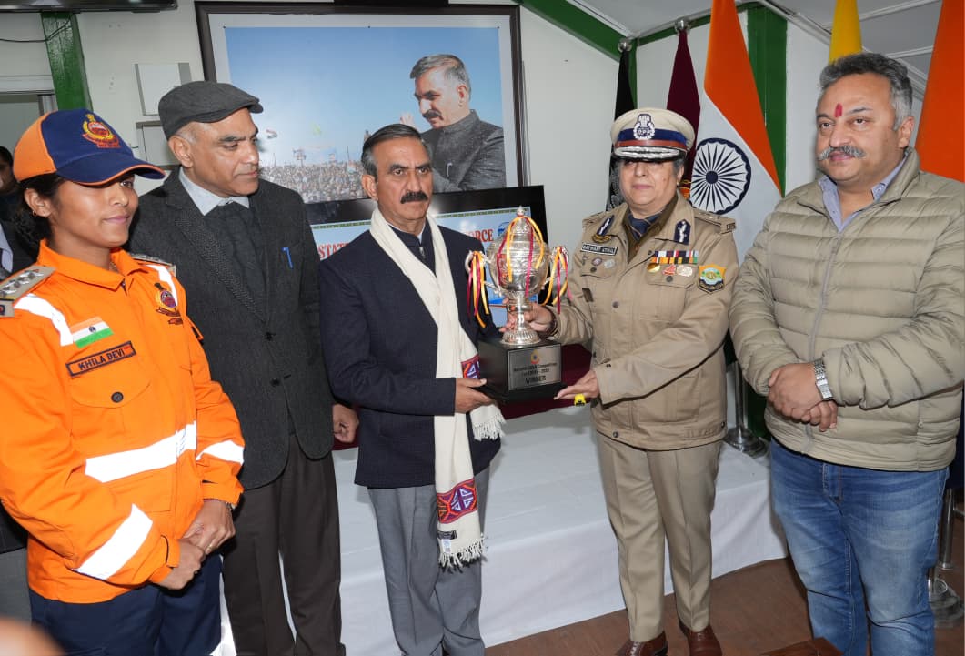 Proud moment for Himachal as SDRF tops national CSSR competition again: CM