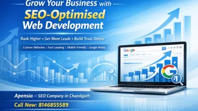 Grow Your Business with SEO-Optimised Web Development  | Apensia Builds Google-Ready Websites